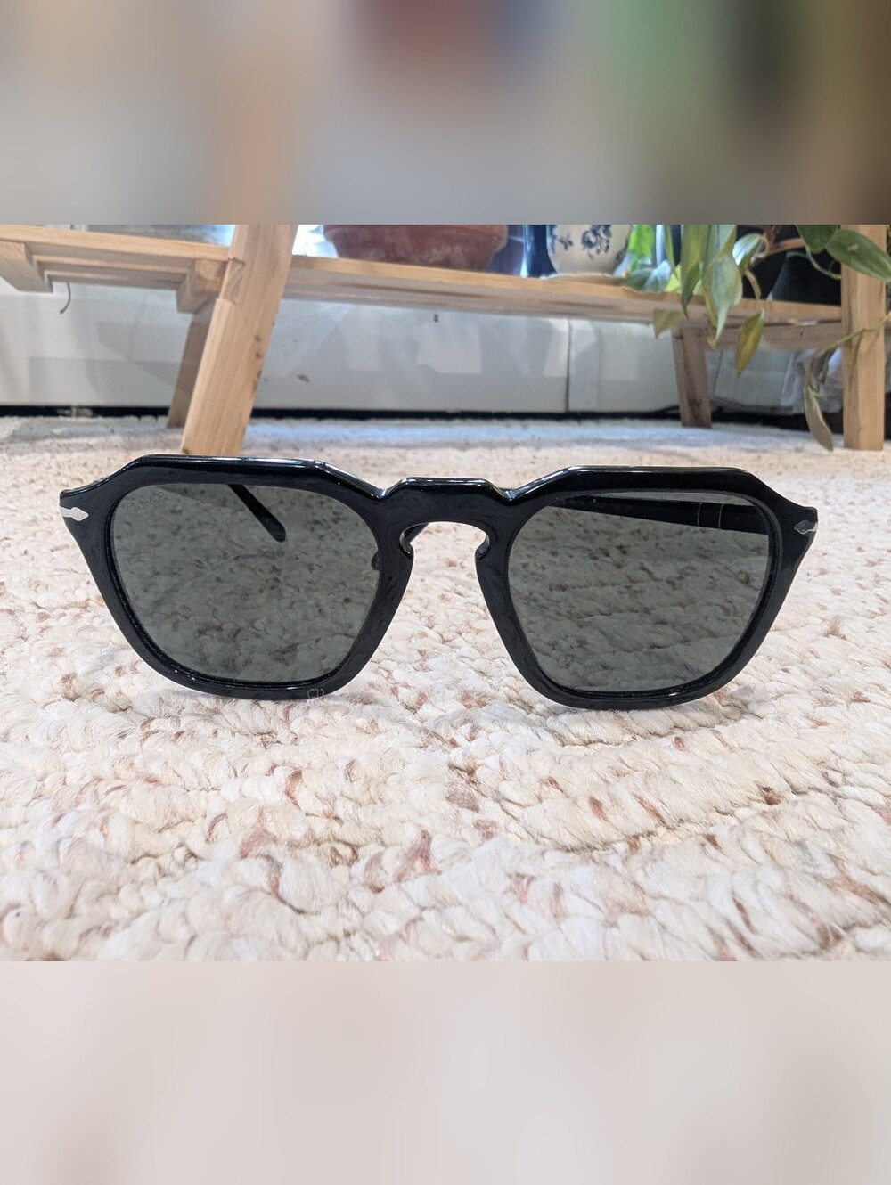 Persol PO3292S Black Polarized Sunglasses